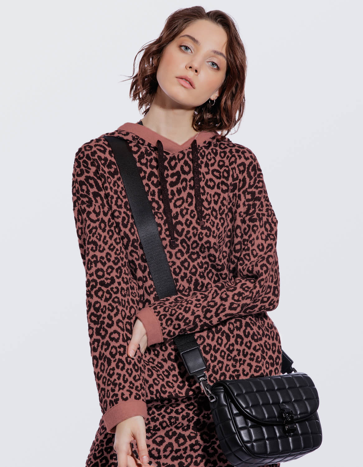Animal Print Hoodie
